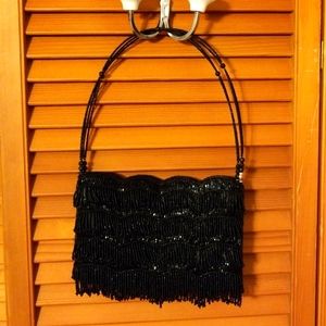 Beaded evening bag